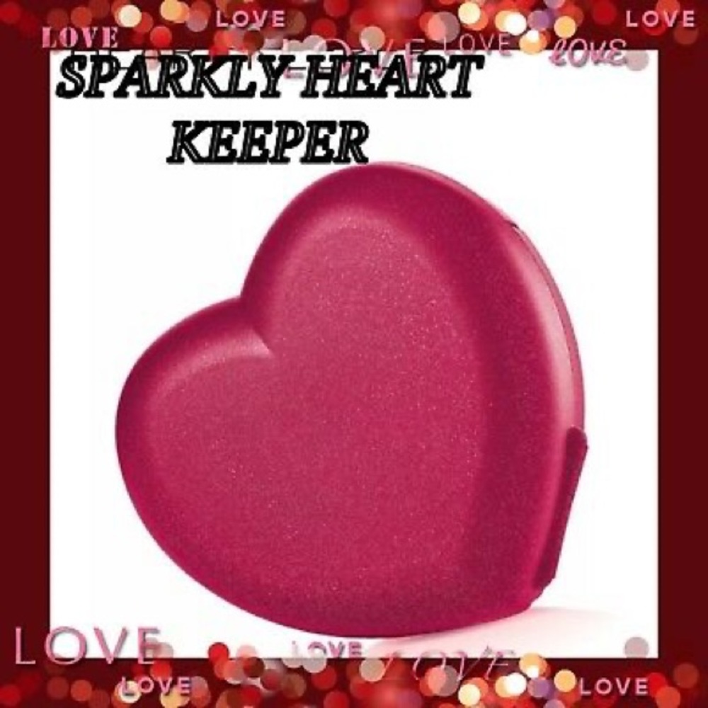 Tupperware Heart Container